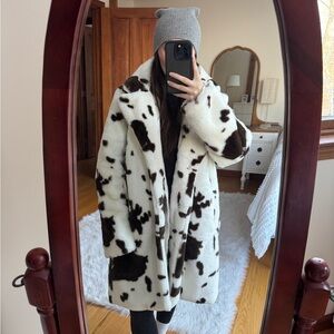 Stoosh Cow Fur Coat